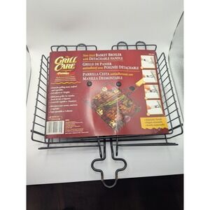 The‎ Grill Care Company Premier Series Nonstick Basket Broiler Detachable Handle